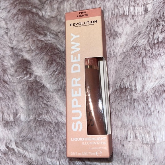 Revolution Super Dewy Liquid Highlight Pink Lights - Picture 1 of 3
